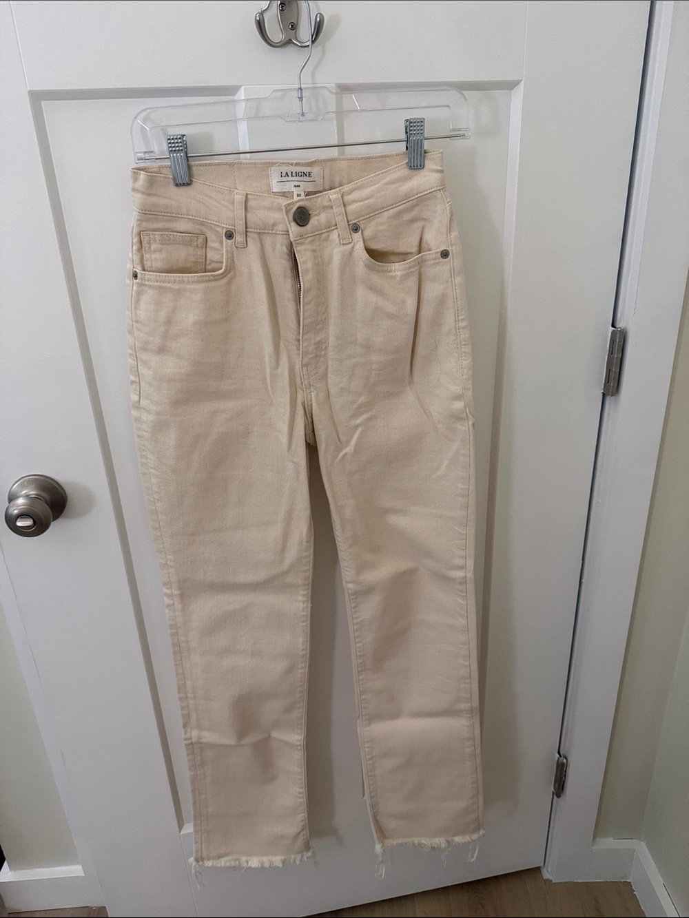 La Ligne High-Rise Straight Jeans